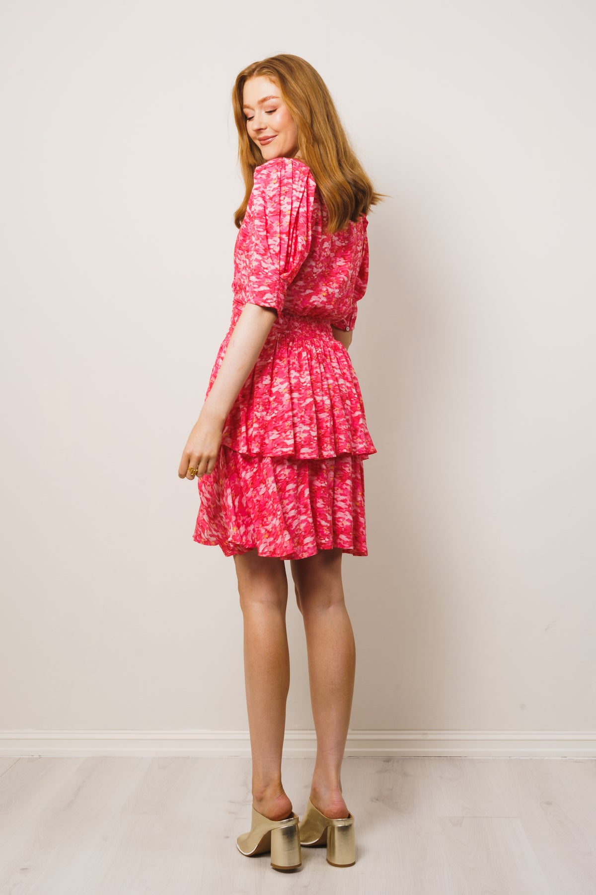 Jade Dress - Summer Red