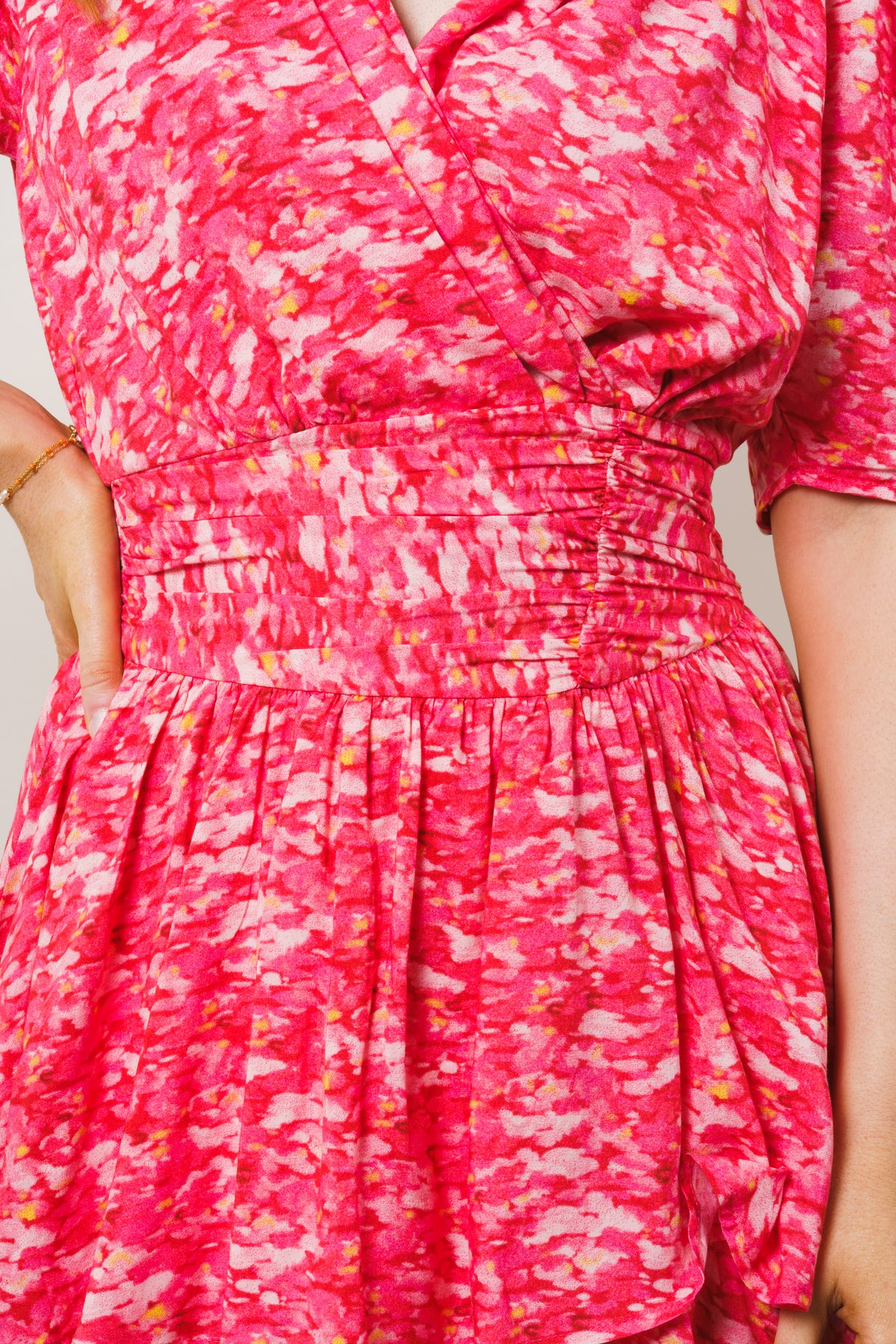 Jade Dress - Summer Red