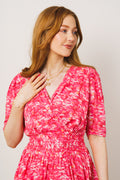 Jade Dress - Summer Red