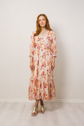 Gyri Golden Flower Dress - Indian Summer