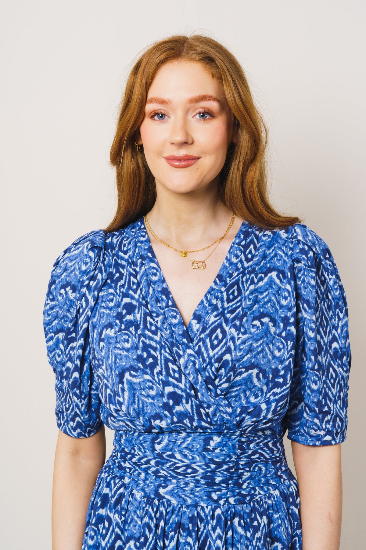 Jade Dress - Ocean Blue