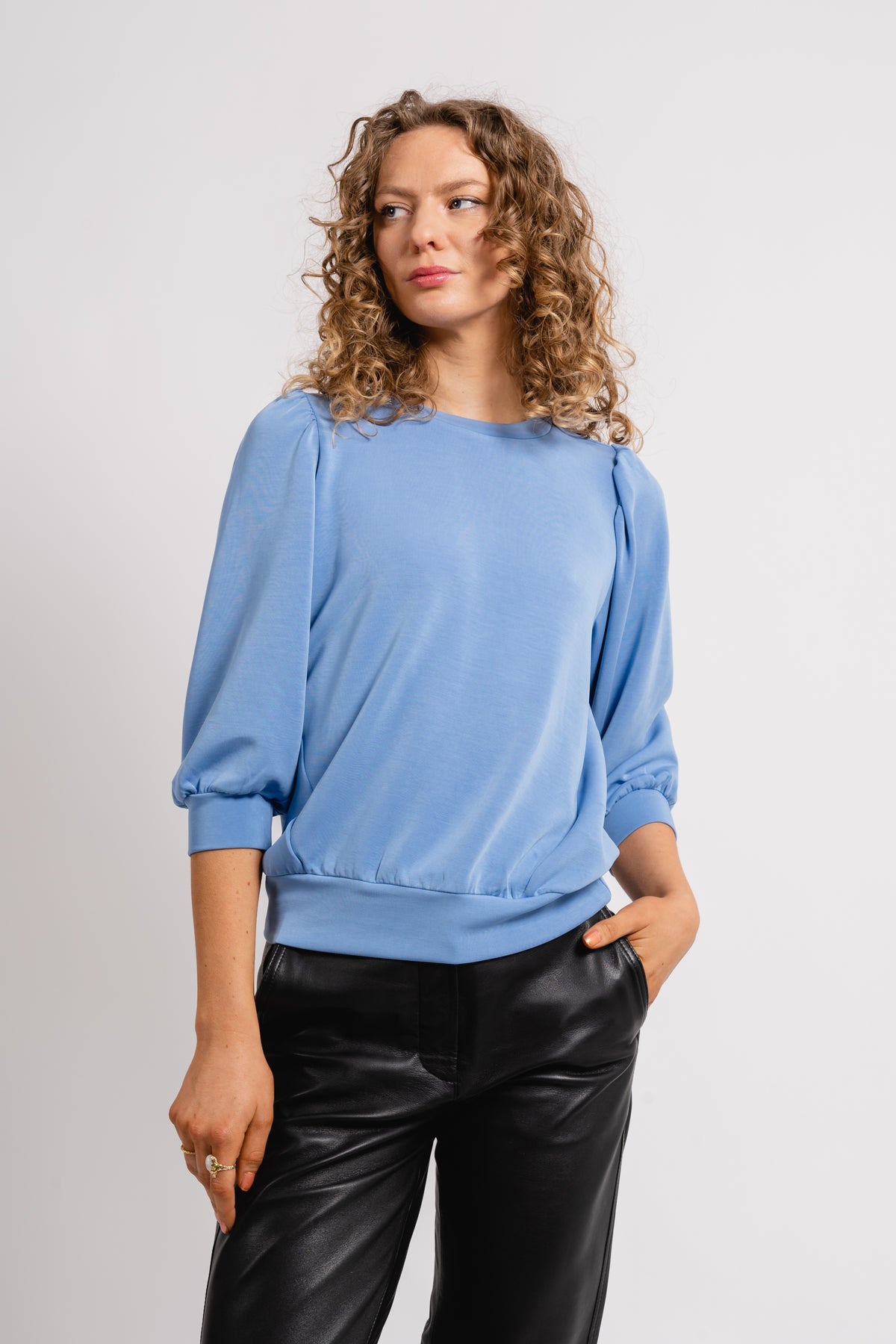 Tenny 3/4 Sweat Top - Ultramarine