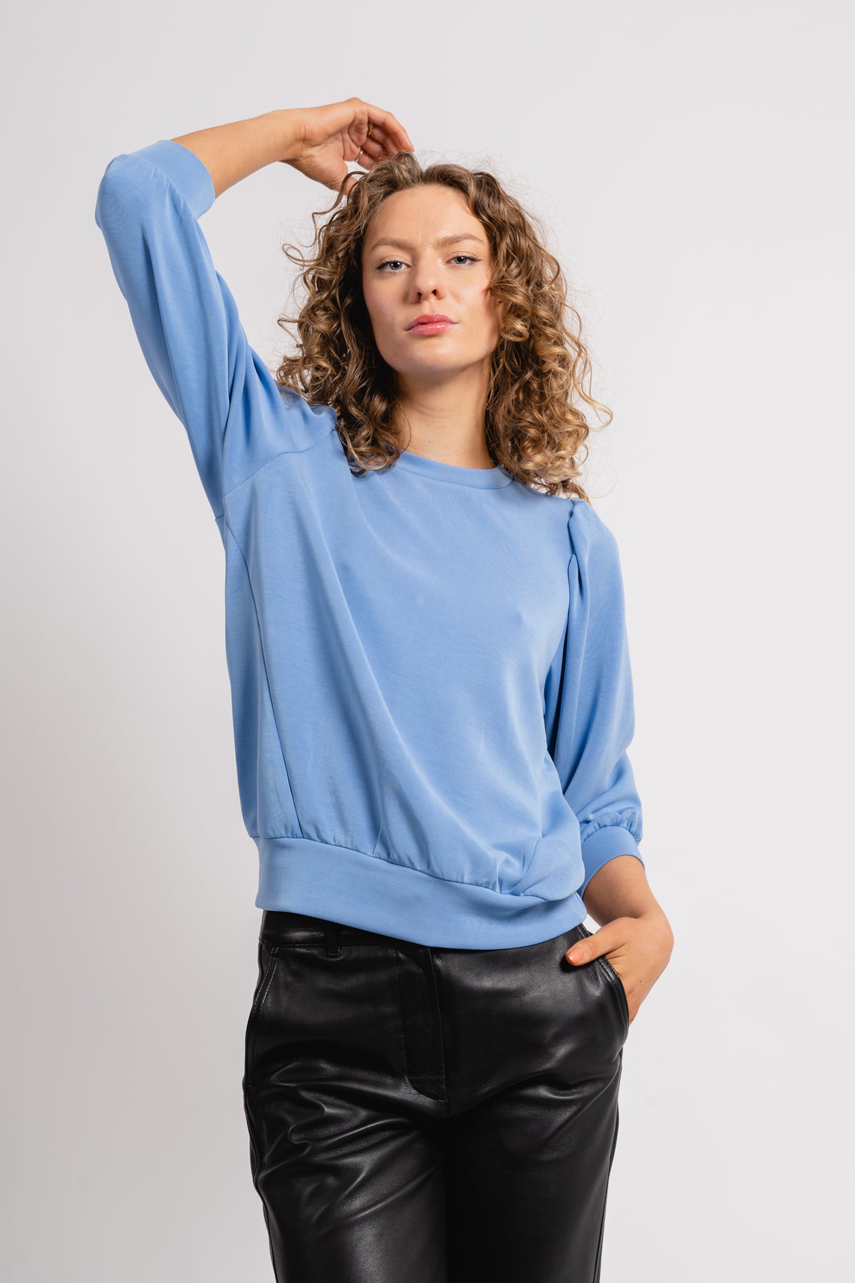 Tenny 3/4 Sweat Top - Ultramarine