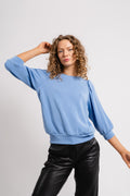 Tenny 3/4 Sweat Top - Ultramarine