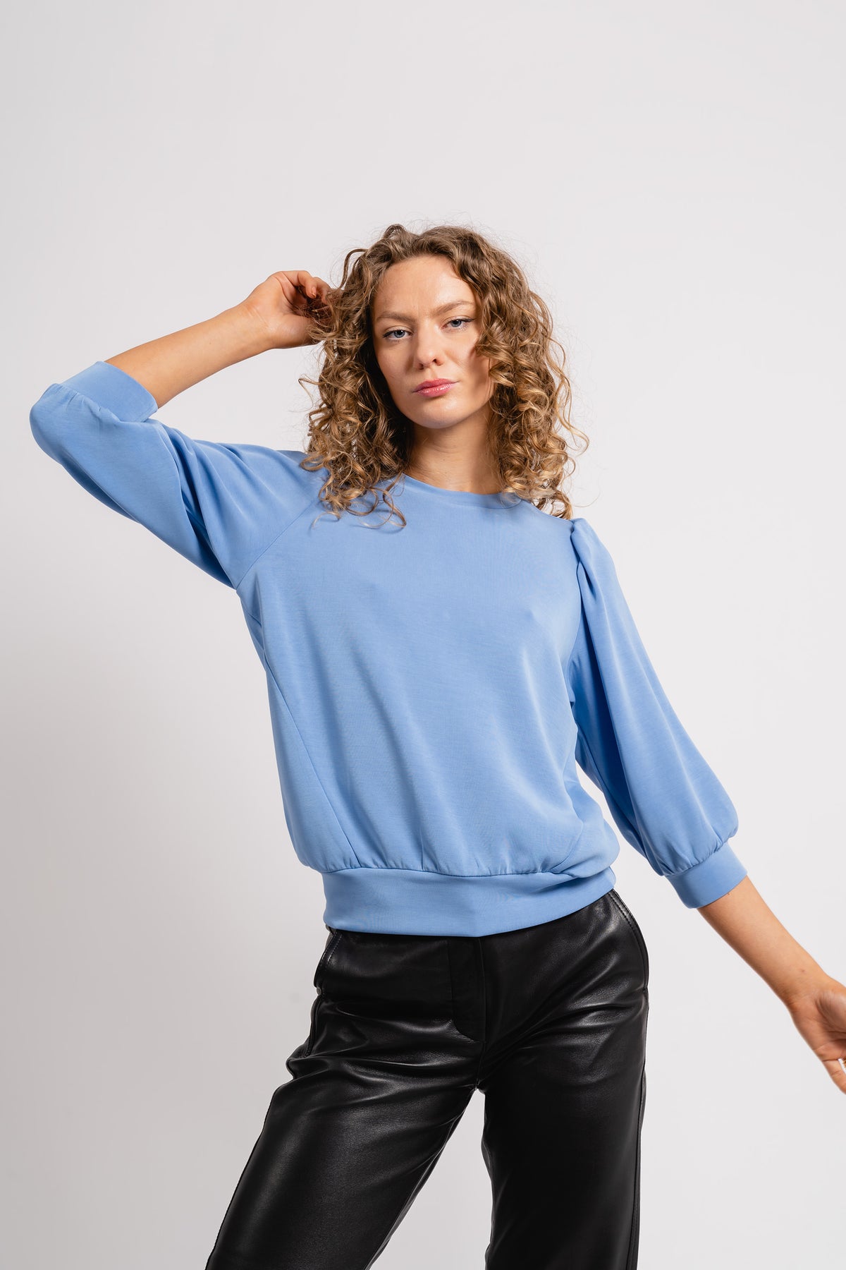 Tenny 3/4 Sweat Top - Ultramarine