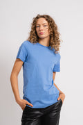 Myessential Ss O-Neck Tee - Ultramarine