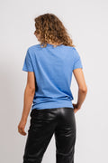 Myessential Ss O-Neck Tee - Ultramarine