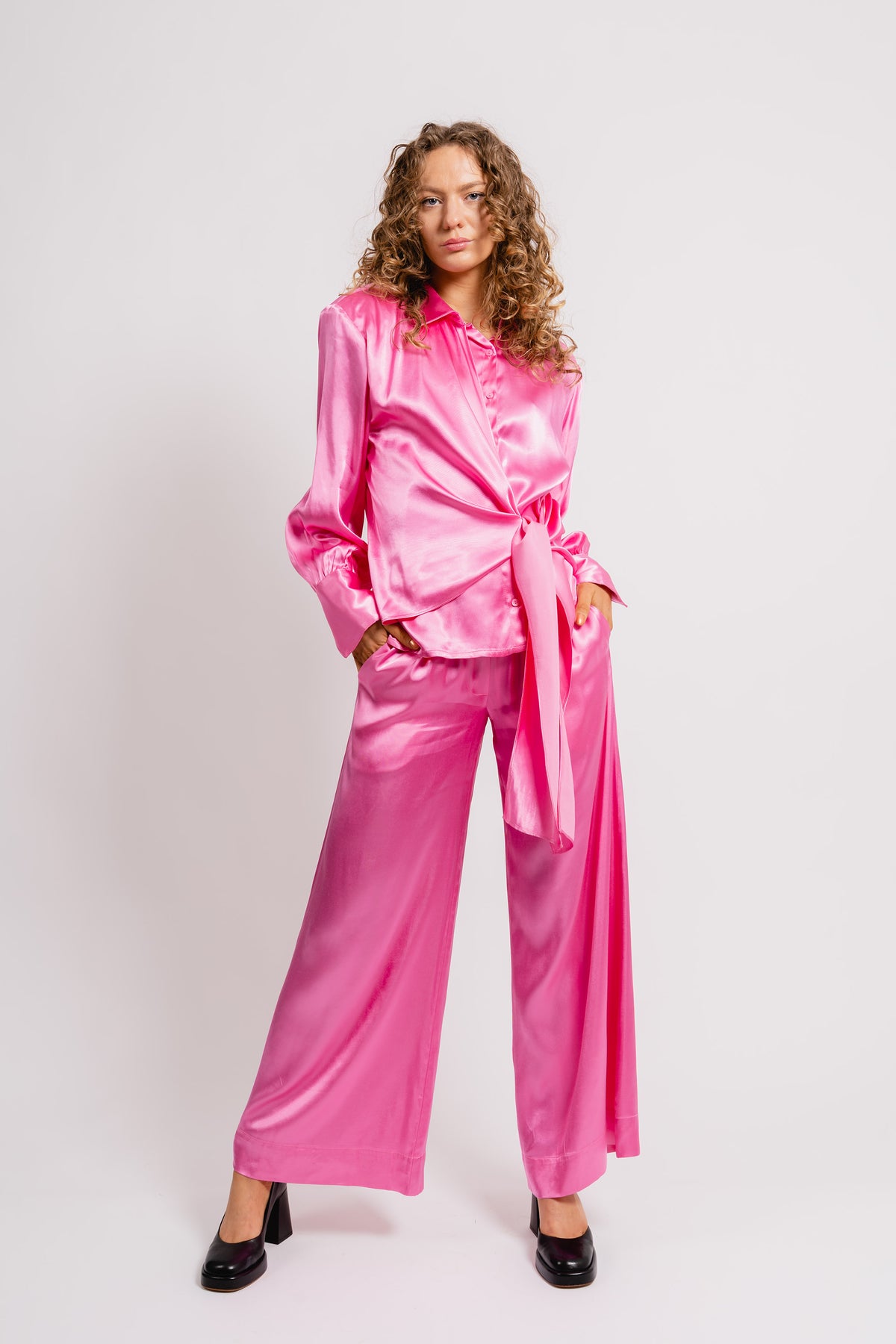 Sharp Pant - Hot Pink