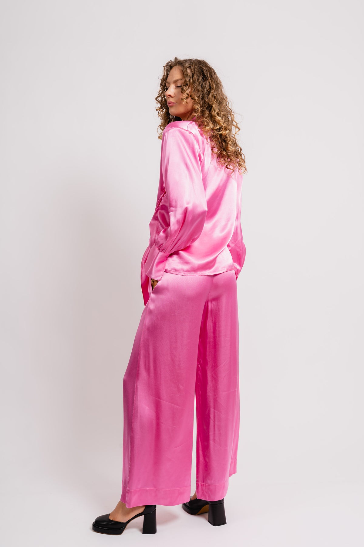 Sharp Shirt - Hot Pink