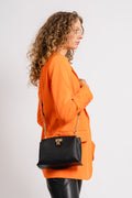 Ruby Medium Messenger Bag - Black
