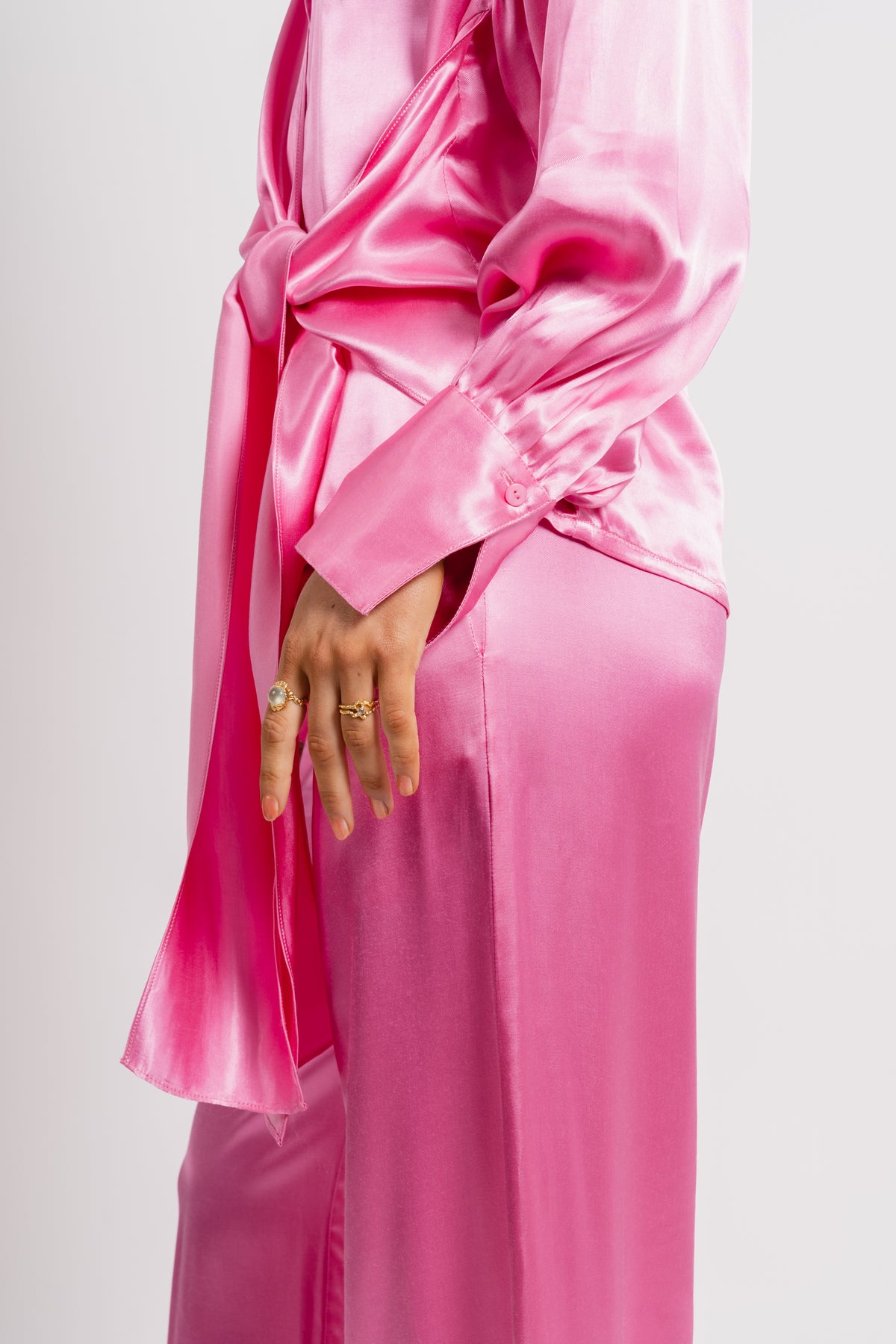 Sharp Shirt - Hot Pink