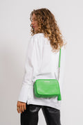 Ginny Leather Crossbody Bag - Palm