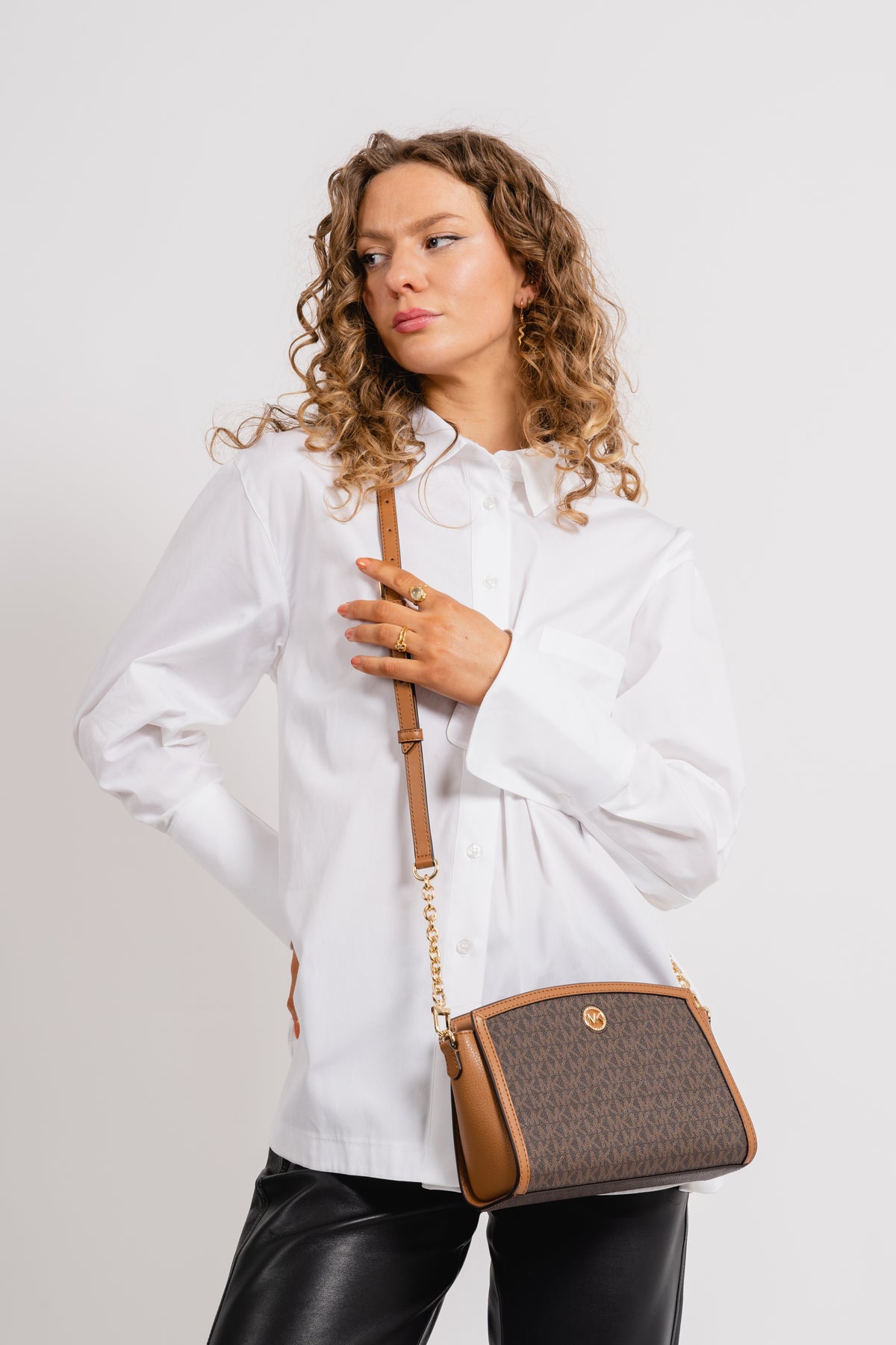 Chantal Crossbody - Brown/Acorn