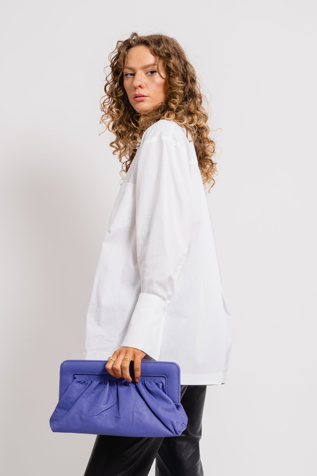 VeldaGZ Midi Clutch - Purple Opulence