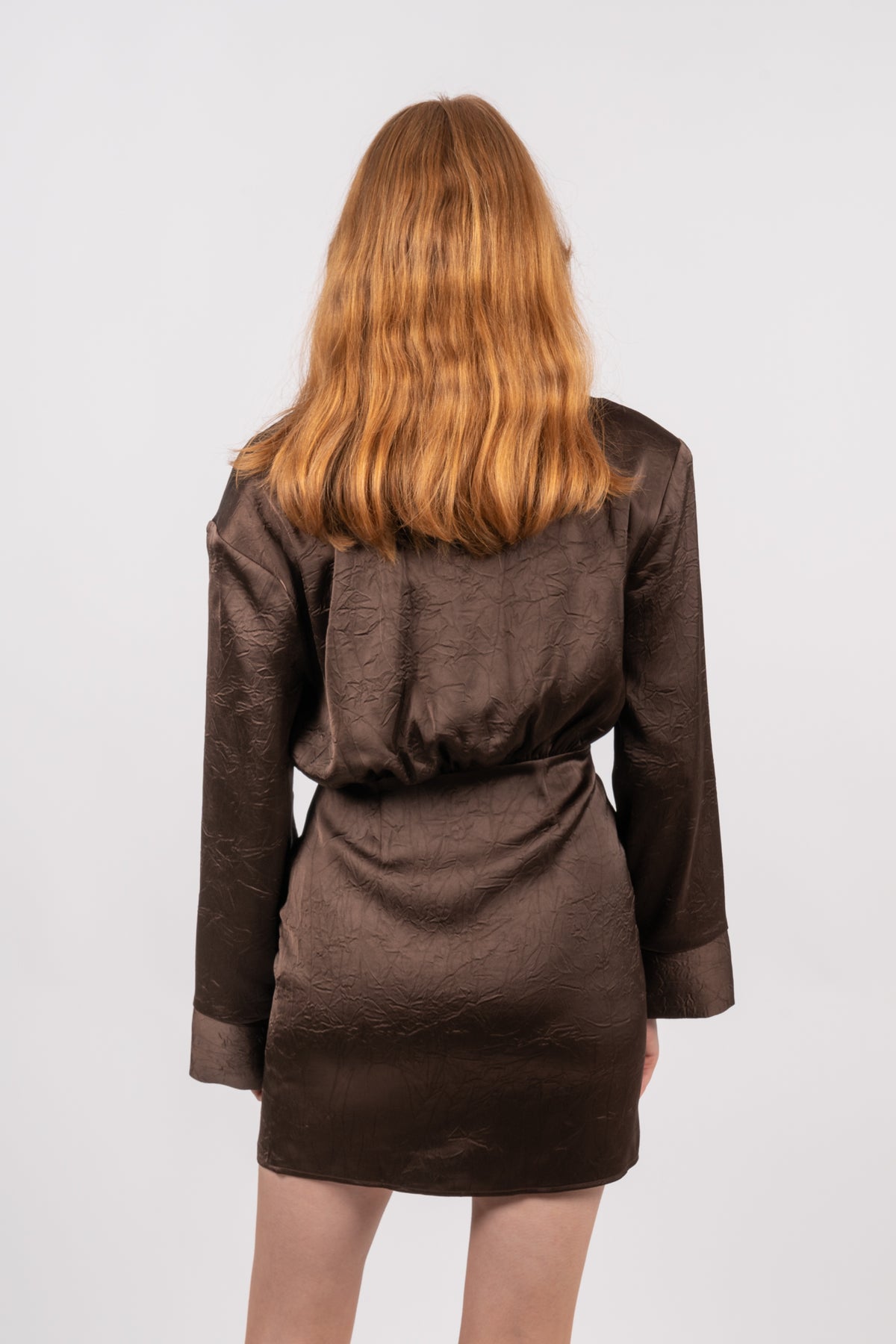 Polish Shirt Dress - Dark Oak