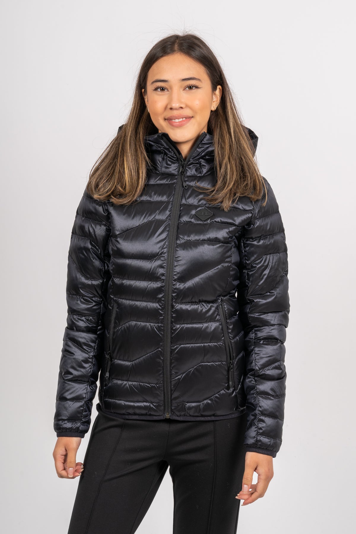 W Cliff Light Down Hood - Black