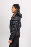 W Cliff Light Down Hood - Black