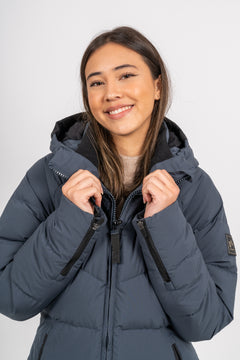 Mellow Lily Dunparkas - Blekkblå
