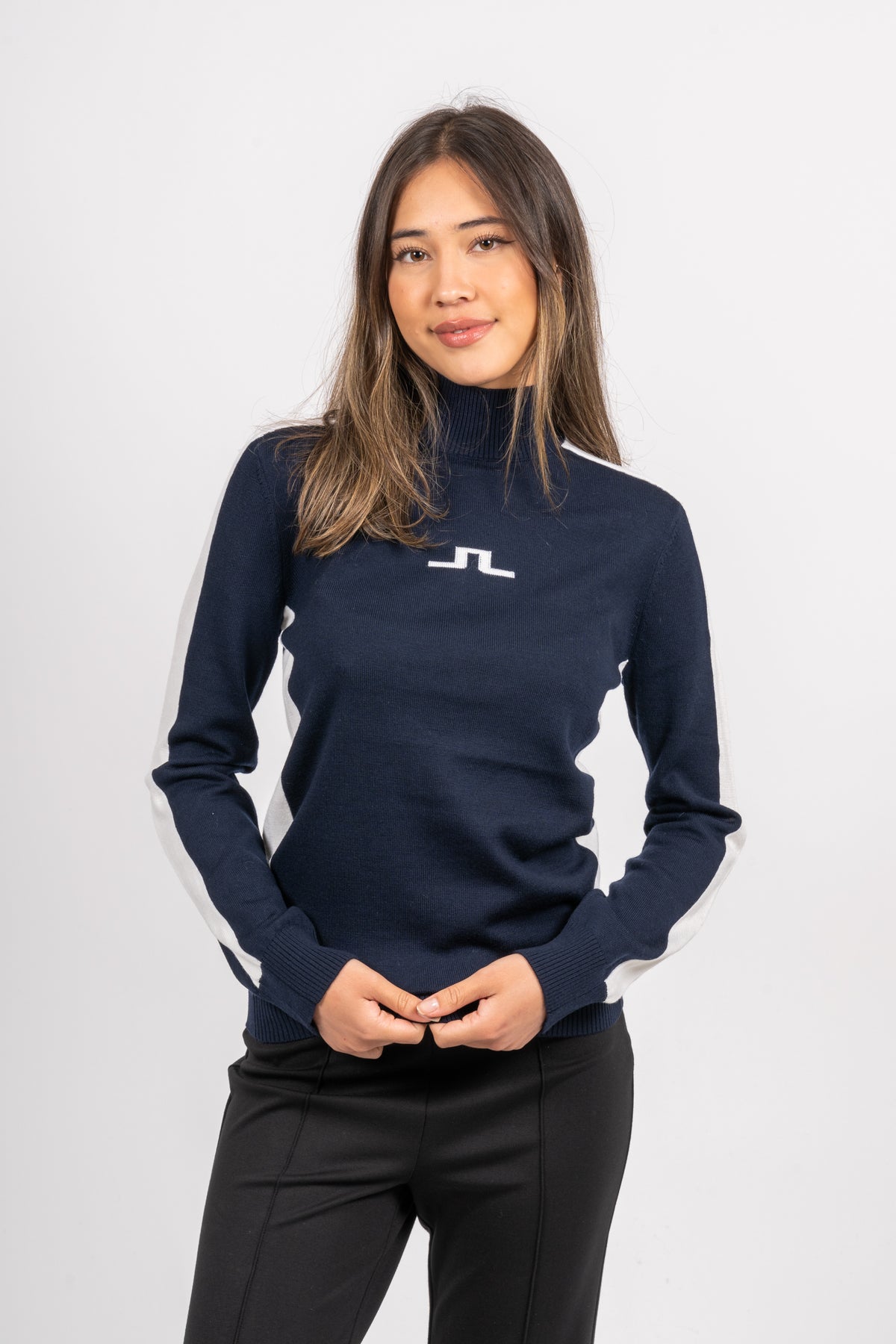 Adia Knitted Sport Sweater FW - Jl Navy