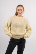 Leonnie Alpaca Pullover - Light Yellow