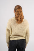 Leonnie Alpaca Pullover - Light Yellow