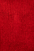 Milana Ls Mohair Knit - Lipstick Red