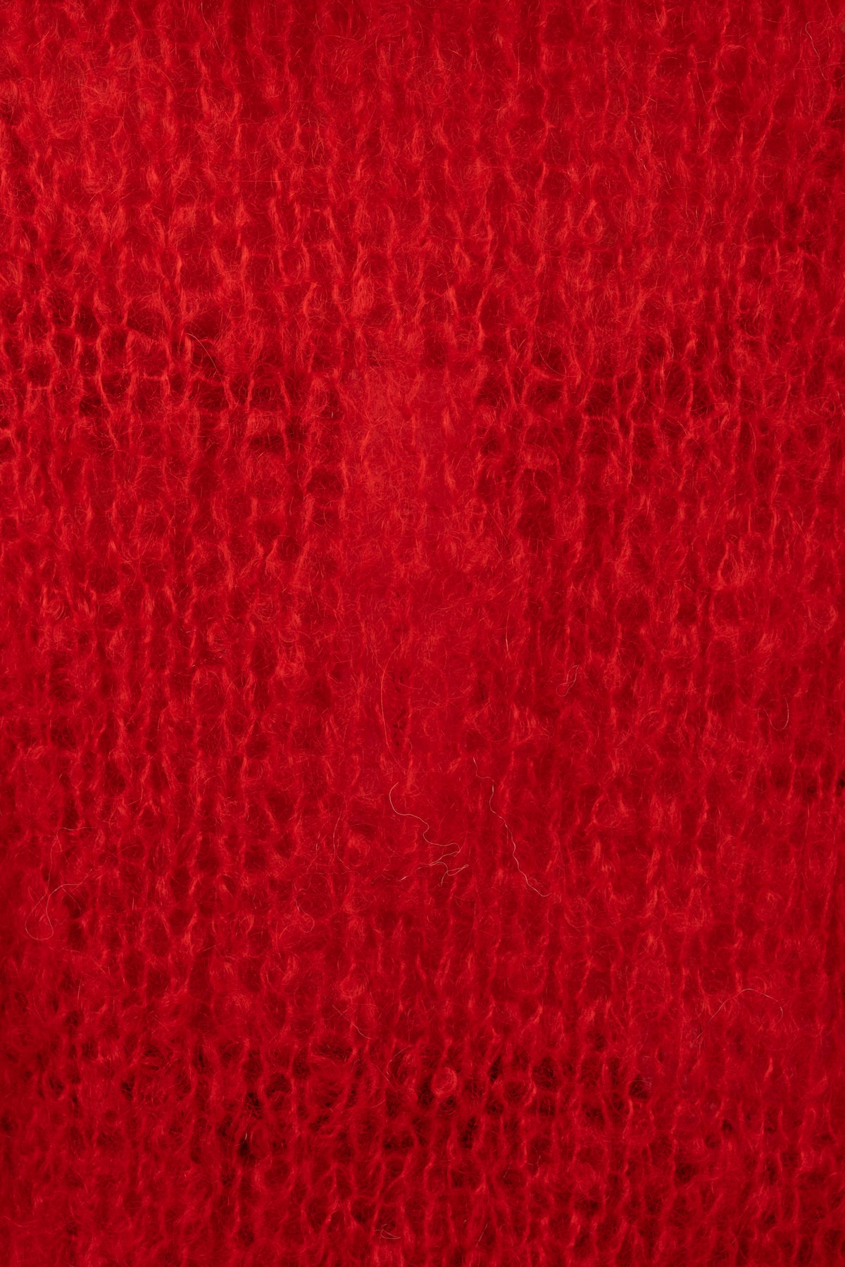 Milana Ls Mohair Knit - Lipstick Red