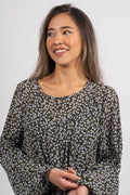 Hibba Rikkelie Short Dress - Arctic Ice Flwr