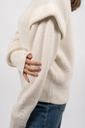 Erin Knitted Sweater - Cream