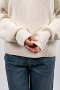 Erin Knitted Sweater - Cream