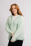 Joseph Cardigan Solid - Pistacio Green