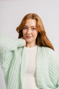 Joseph Cardigan Solid - Pistacio Green