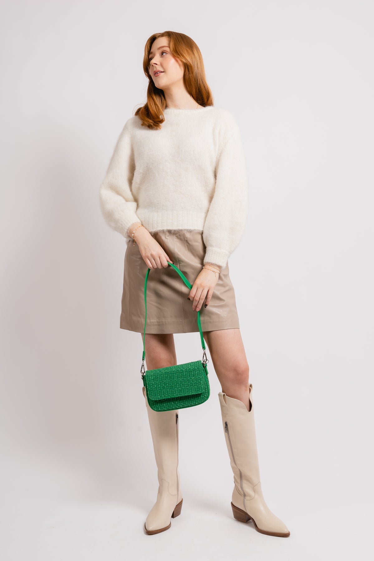 Elle Melia Bag - Pepper Green