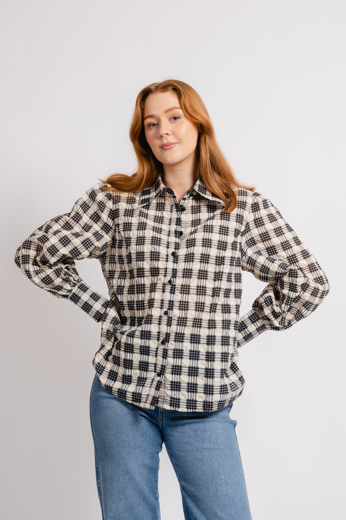 Katie Shirt - Black Mix