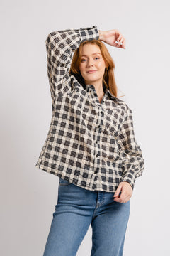 Katie Shirt - Black Mix