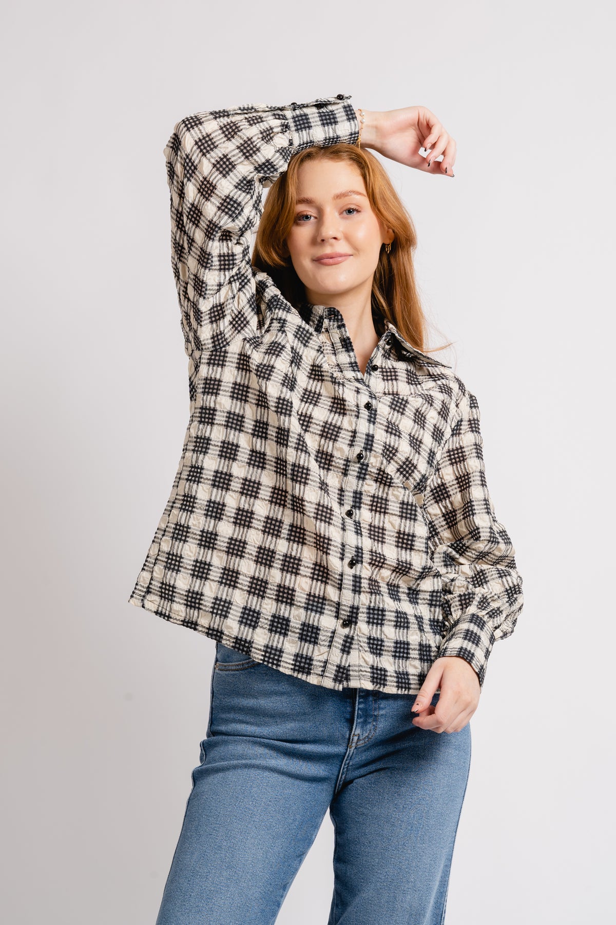 Katie Shirt - Black Mix