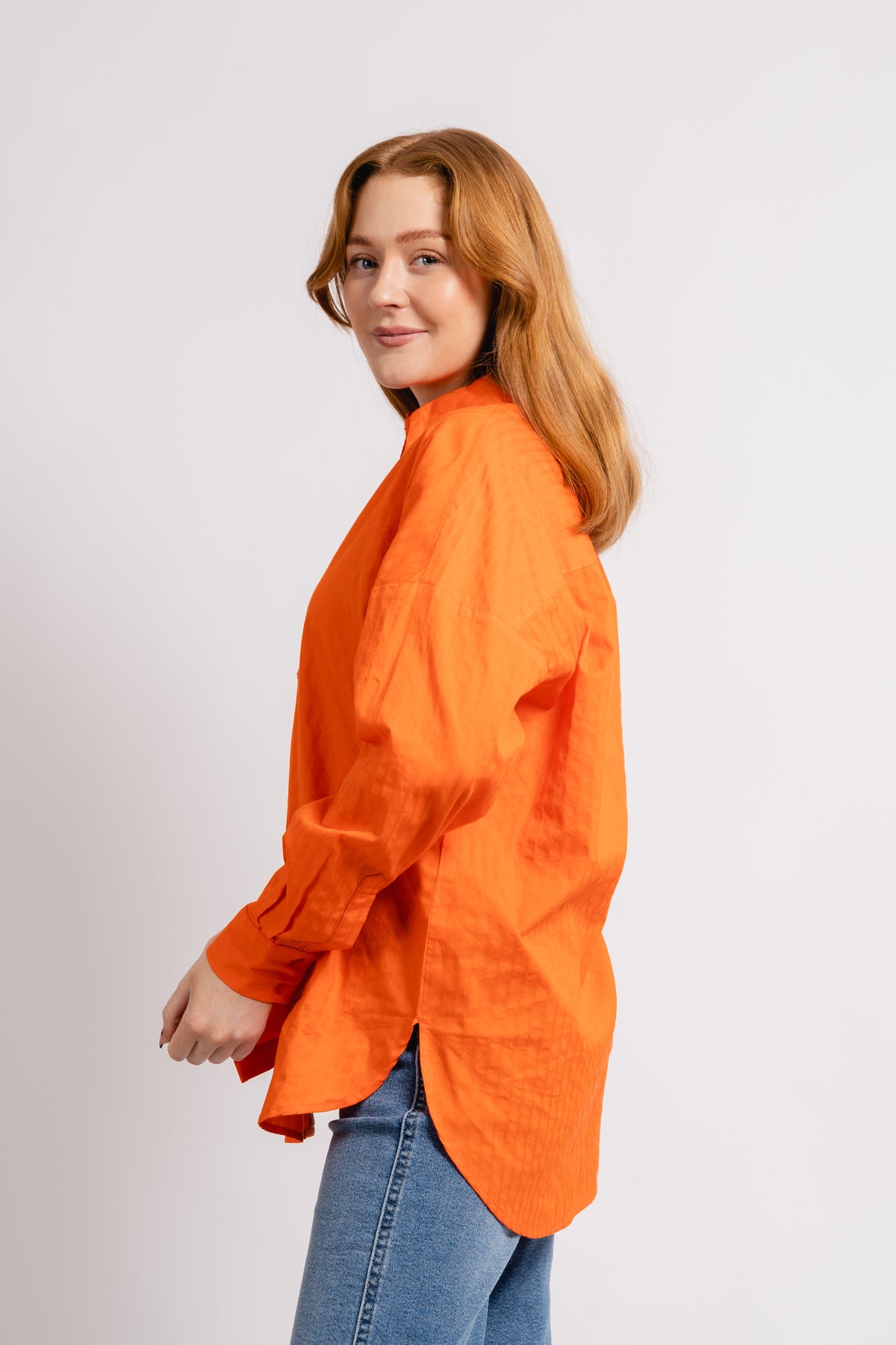 Lina-Sanni Ls Shirt - Orangeade