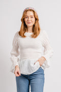 Dicte Mona Blouse - White