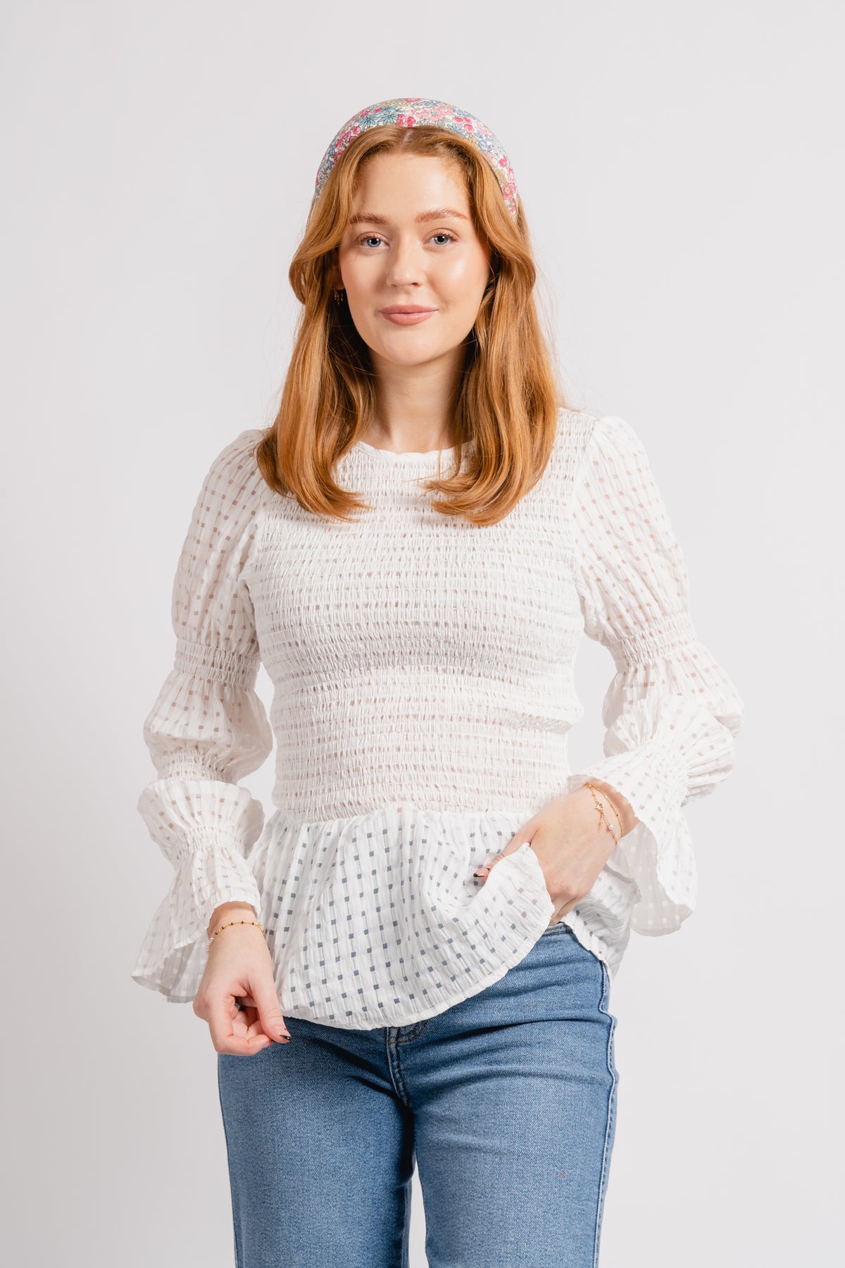 Dicte Mona Blouse - White