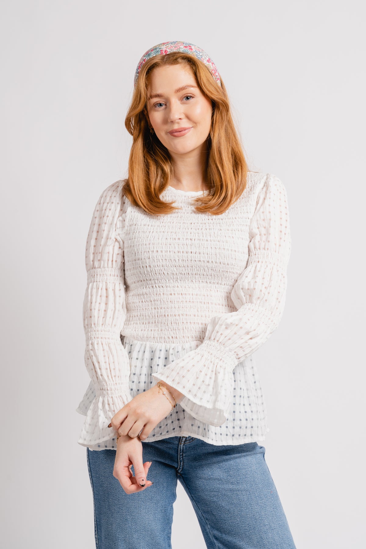 Dicte Mona Blouse - White
