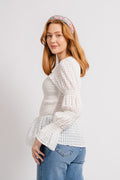 Dicte Mona Blouse - White