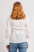Dicte Mona Blouse - White