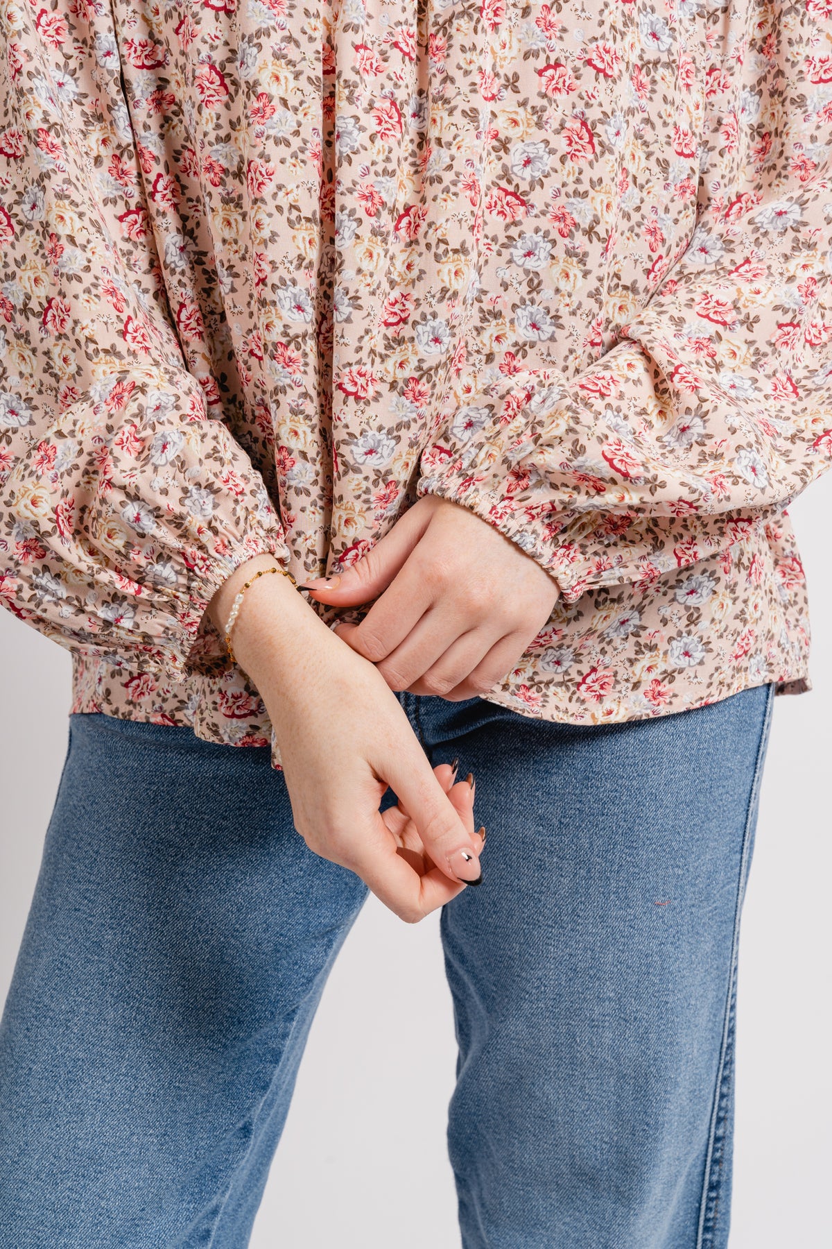 Summer Blouse - Pale Rose