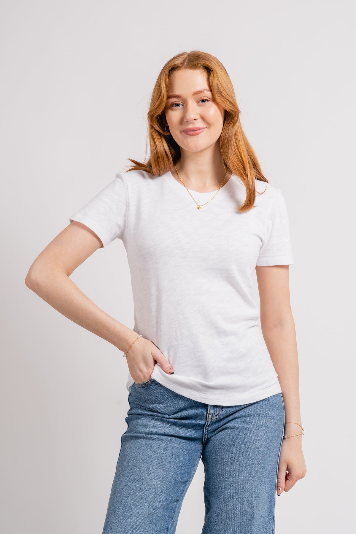 Sonoma T-Shirt - Vit