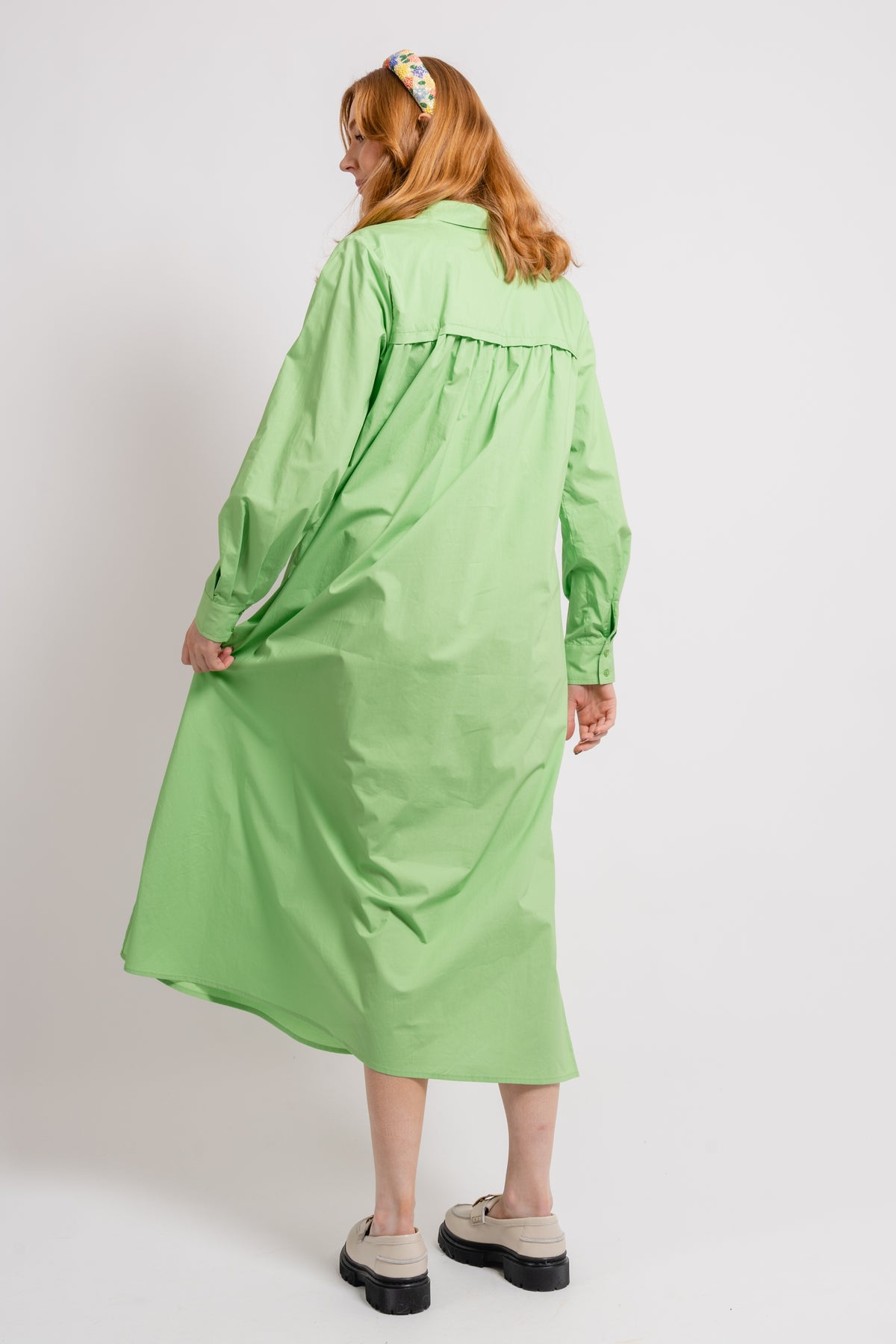 SmillaPW Dress - Grön