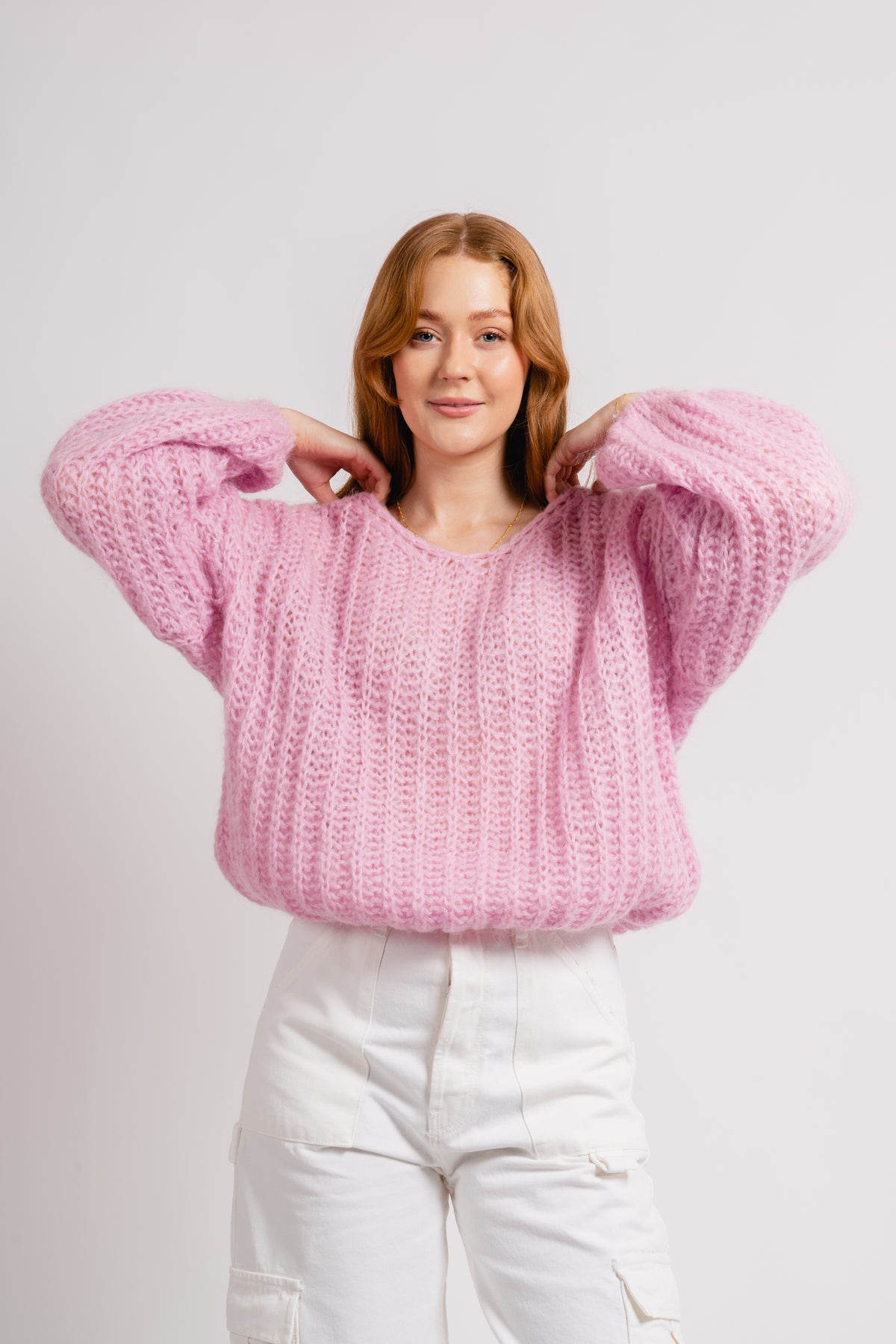 Joseph Blouse Solid - Rose Pink
