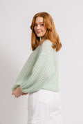 Joseph Blouse Solid - Pistacio Green