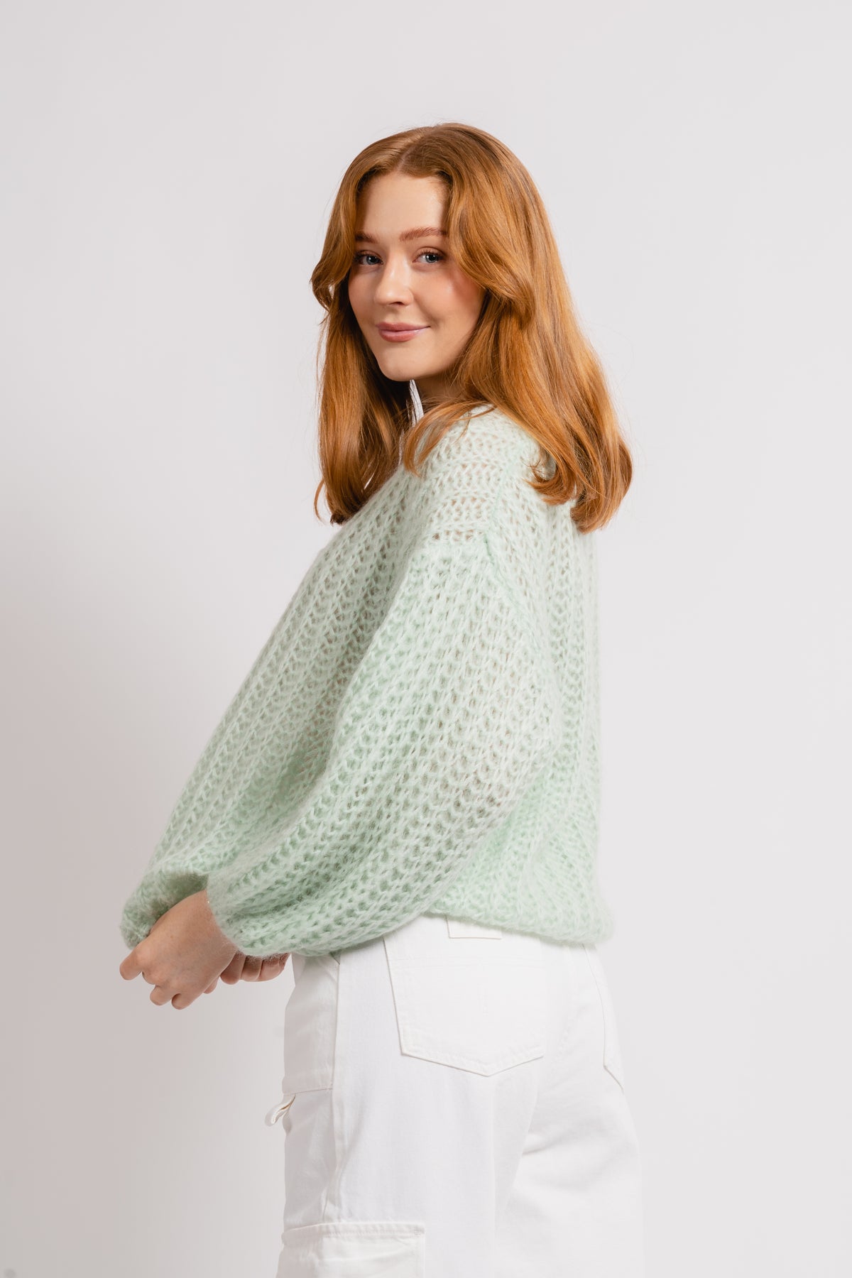 Joseph Blouse Solid - Pistacio Green