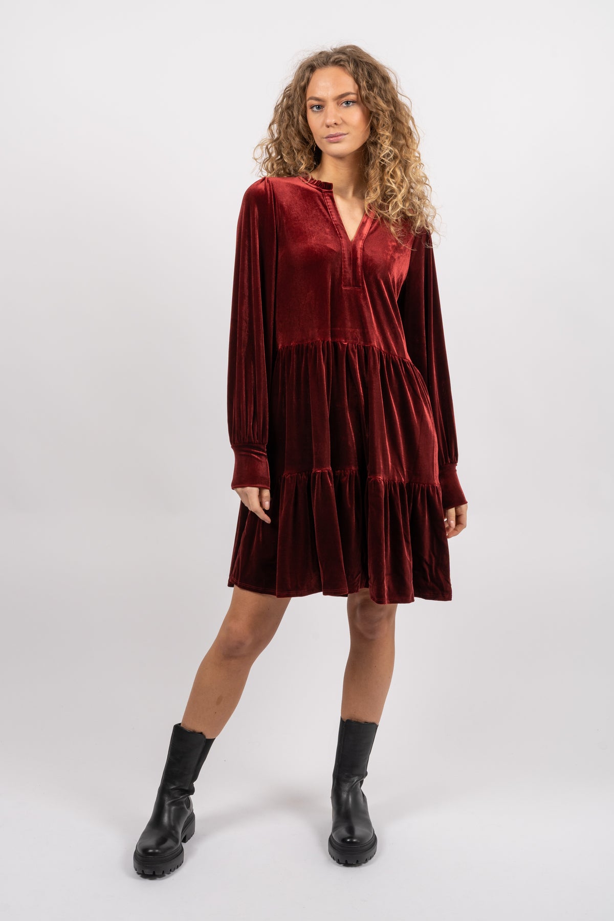 ViggasePW Dress - Pomegranate