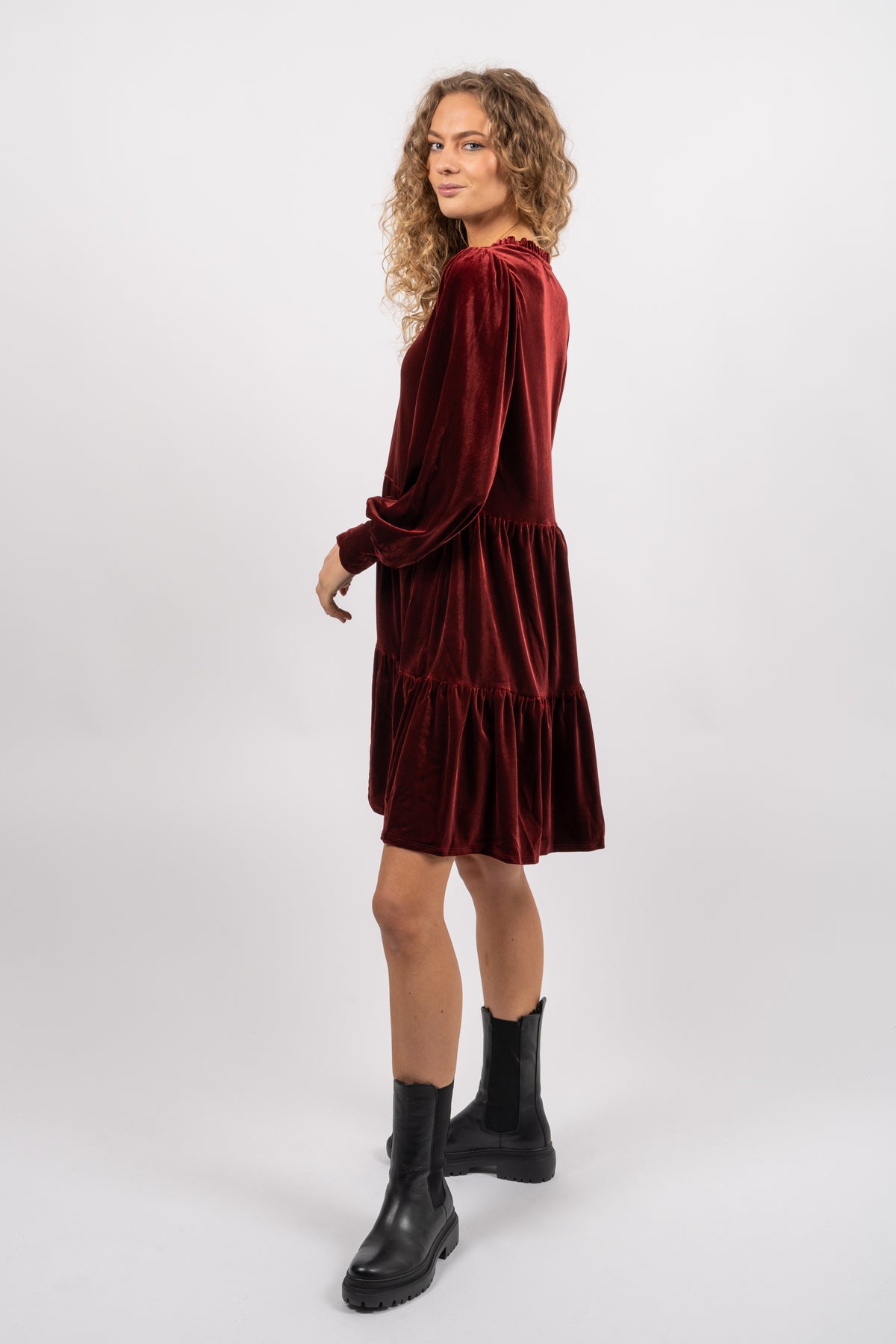ViggasePW Dress - Pomegranate